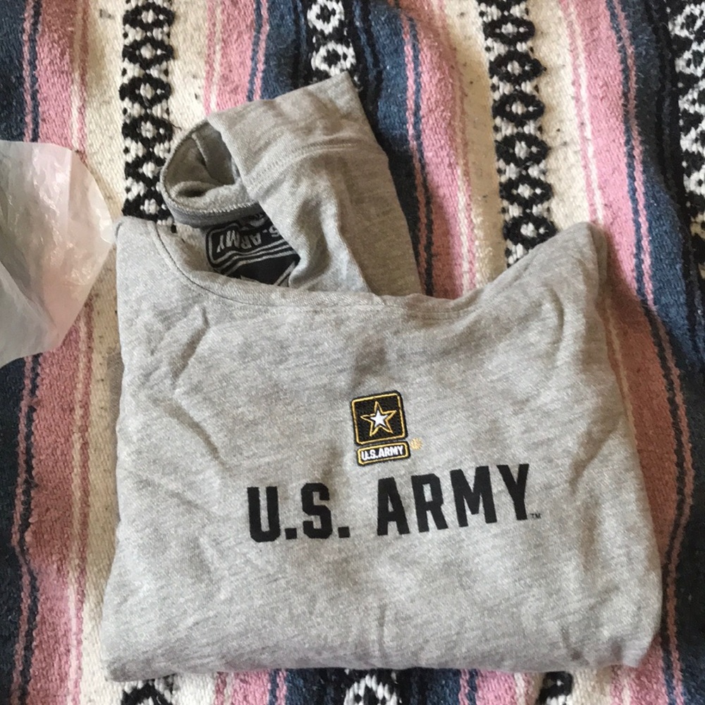 Victoria secret crop army sweatshirt never worn
